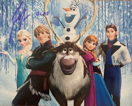 Frozen josh gad olaf autograph - josh,