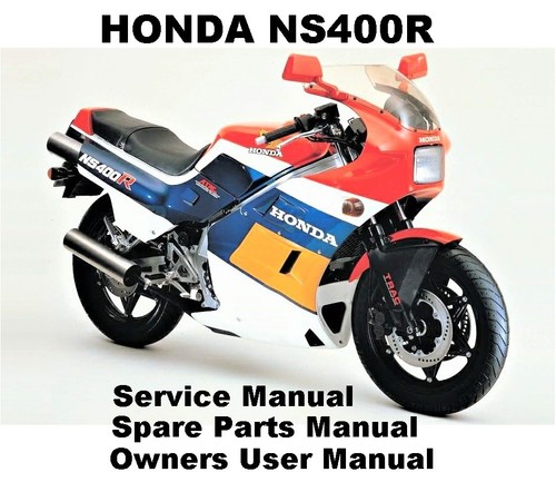 Honda ns400r owner service - honda,