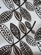 6m Brown Cream Large Print