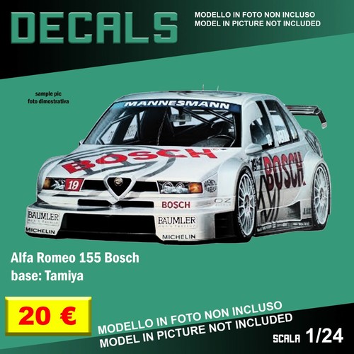 Decals repro alfa romeo 155 - alfa,