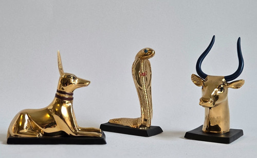 Franklin mint egyptian animal - franklin,
