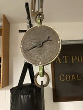 Vintage Beam Scale Weighing a Max of 400 Pounds