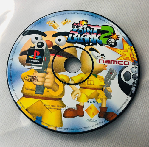 Video game point blank disc - point,