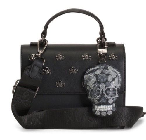 Bnwt betsey johnson skull tote - johnson,
