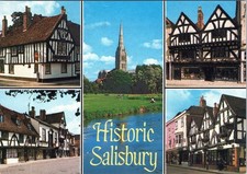 Postcard VAU Historic Salisbury A CEEA S Sky Property Photograph Nature AA02366
