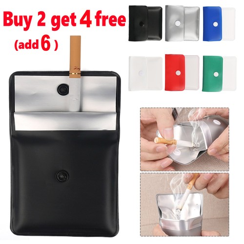 Pocket ashtray portable - ashtray,
