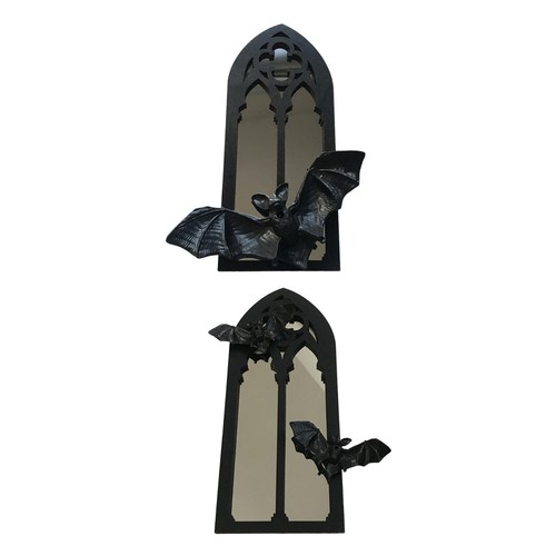 Gothic arch mirror wood arched - arch,