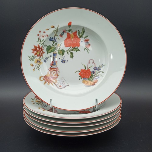 Limoges raynaud deep plates - limoges,