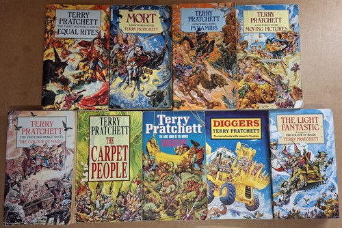 Books terry pratchett - books,