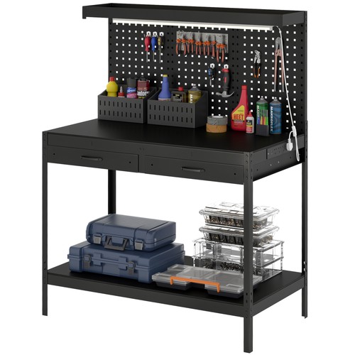 Homcom 110 workbench - homcom, cm
