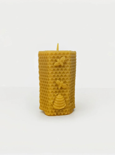 Hexagonal honeycomb candle - hexagonal,