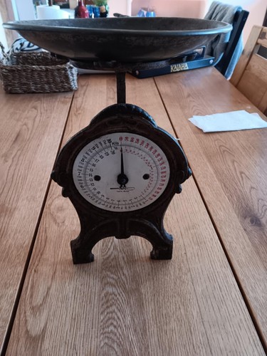 Antique german kitchen scale - antique,