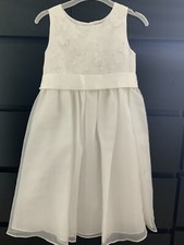 Girls ivory bridesmaid/holly