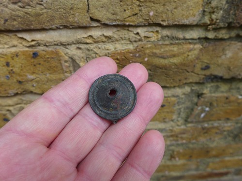Romano british disc brooch - disc,