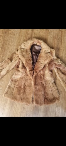 Vintage real rabbit coney fur
