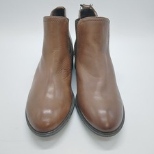 Men's Mark and Spencer Insolia Brown Leather Boots - Size UK 7.5