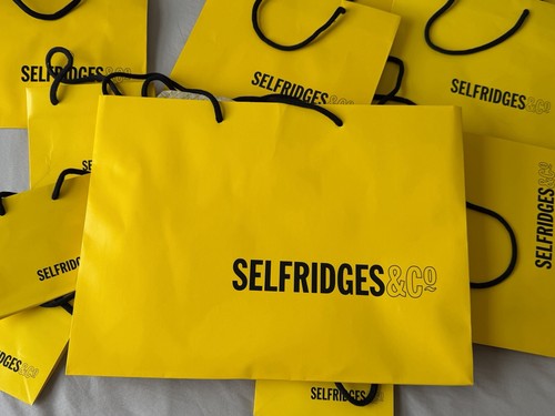 Selfridges yellow gift - selfridges,