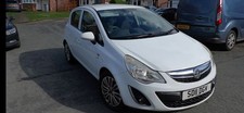 Vauxhall corsa D 1.2 white