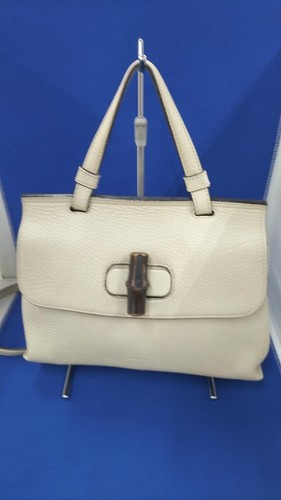 Gucci handbag beige canvas - gucci,