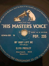 Elvis Presley 78rpm MY BABY