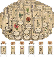 72-Piece Vintage Herb and