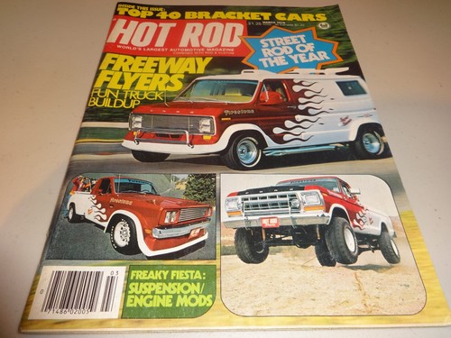Hot rod magazine - magazine, march