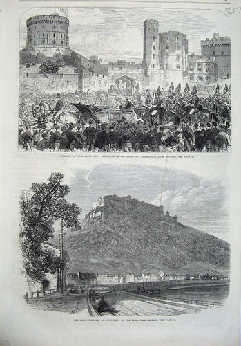 Old antique print - antique,