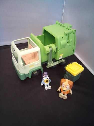 Bluey garbage truck - bluey,