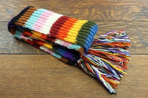 Handmade wool scarf hand - handmade,