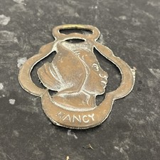 Vintage HORSE BRASS Nancy