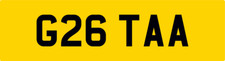 GINETTA PRIVATE CAR REG NUMBER
