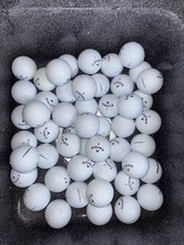 50 Used Mixed Clean White Callaway Golf Balls Ready to Practice/play With