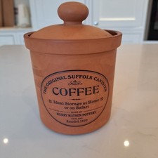The Original Suffolk Canister Coffee Henry Watson Pottery England