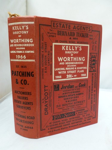 Kelly directory worthing - kelly's, of