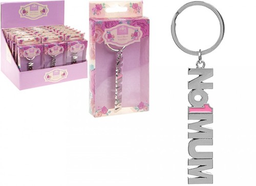 Mothers day mum keyring 1 - mum, no