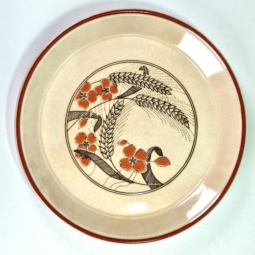 Kiln craft dinner plate - craft, barley