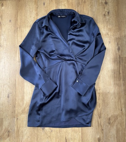Zara satin look shirt - look, wrap