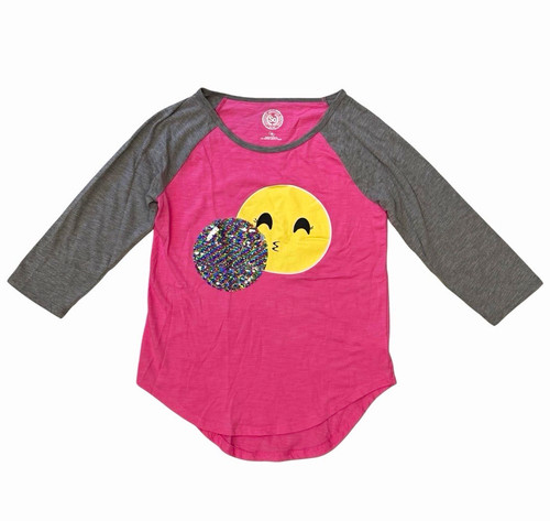 Girls raglan t shirt - girls, t-shirt