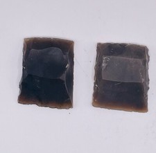 Flintlock hammer flints, British, used in musket guns. Rare items.