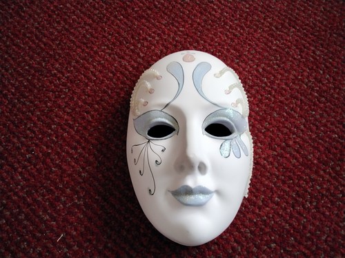 Vintage mardi gras mask - vintage,