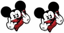 MICKEY MOUSE MIDDLE FINGER