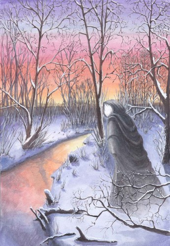 Ghostly christmas cards - ghostly,