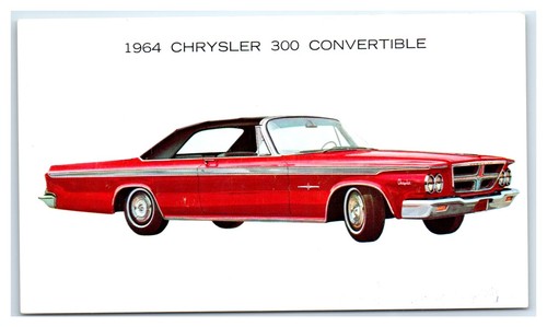 Chrysler postcard 1964 - -,