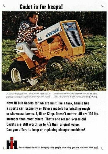 1966 international cub cadet - international,