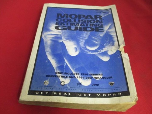 Mopar collision estimating - mopar,