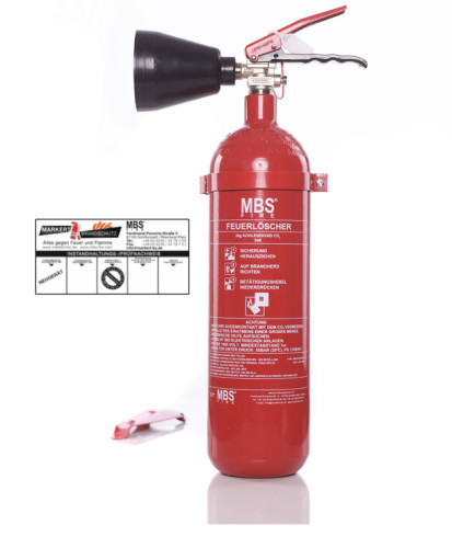 Mbs fire 2kg co2 carbon - 2kg,