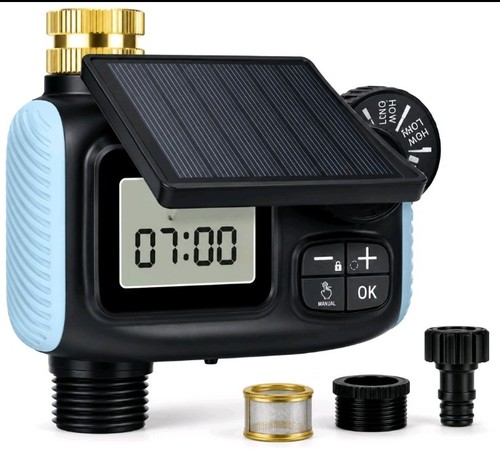 Solar watering timer automatic - watering,