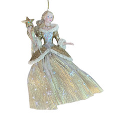 Gold Queen Resin Christmas