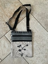 MICKEY MOUSE 'DRUMMING' SHOULDER BAG/PURSE *2 x ZIP COMPARTMENTS *NEW