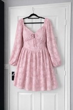 Boohoo Plus Baby Pink Corset